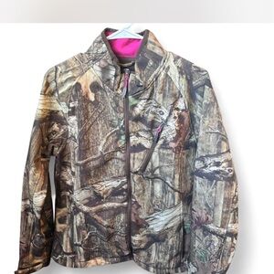 Mossy Oak women Camo Jacket with Pink Interior